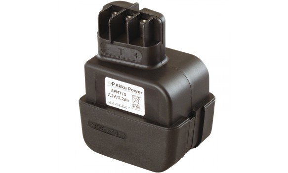 Batterie pour outillage portatif METABO  7,2V 2,4Ah  Ni-Cd