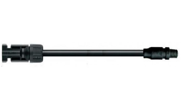 Solar adapter cable MC4 female to MC3 male, length 15 cm