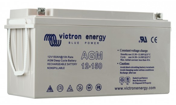 Batterie 12V/130Ah AGM Deep Cycle Batt.