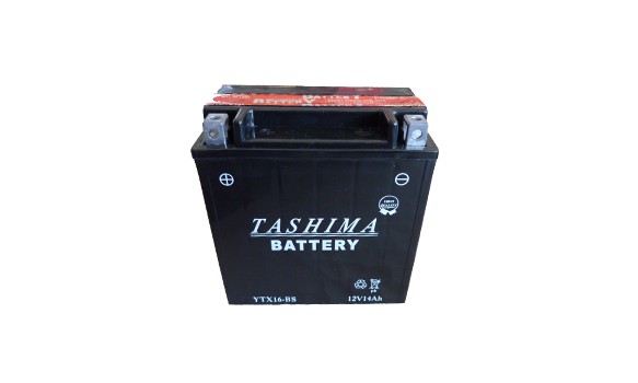Batterie moto YTX16-BS 12V / 14Ah  étanche AGM