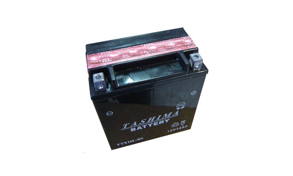 Batterie moto YTX16L-BS 12V / 14Ah étanche AGM