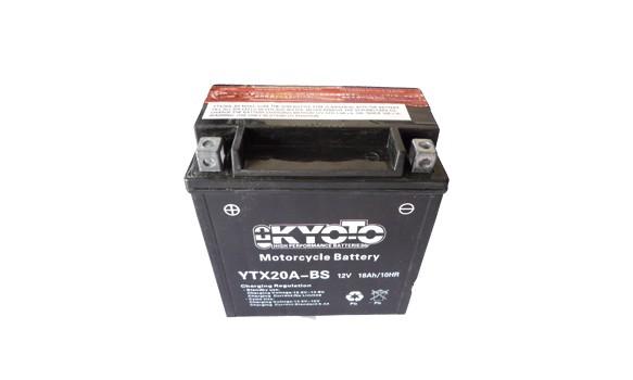 Batterie moto  YTX20A-BS - YTX20CHBS   12V / 18Ah étanche AGM