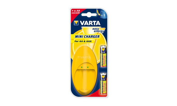 Chargeur économique VARTA Easy Energy Mini + 2AA