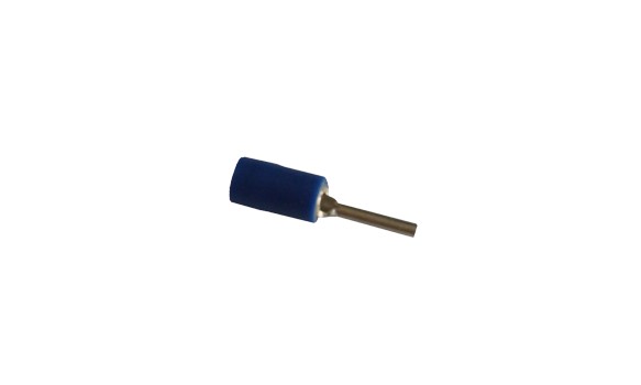 Cosse électrique Isolée Pointe 12mm Bleu en sachet de 5