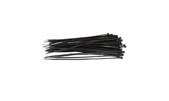 Collier de serrage plastique 200mm en sachet de 100