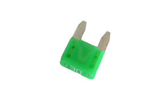 Mini fusible 30A automobile en sachet de 5