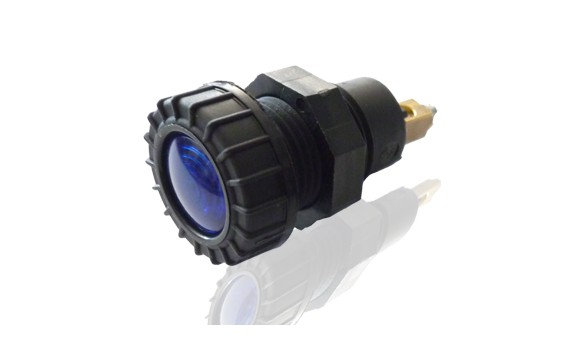 Voyant lumineux bleu 12V