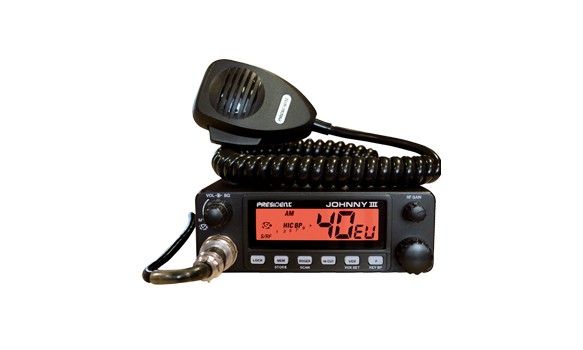 Radio CB president JOHNNY III ASC 40 CX AM