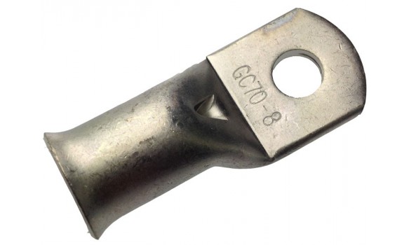Cosse tubulaire 70mm / M8