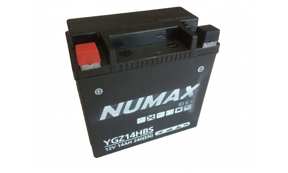 Batterie moto YTX14BS 12V 14Ah AGM