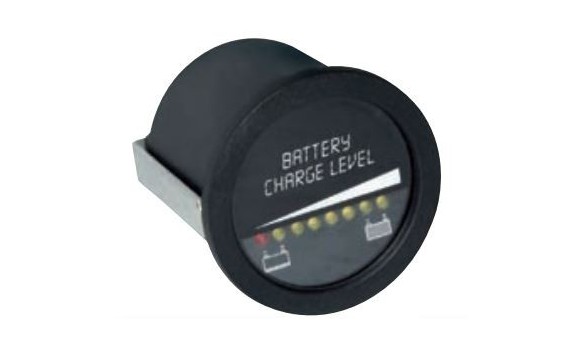 Indicateur de décharge multi-tension 12/48V avec coupure