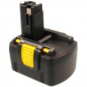 Batterie pour outillage portatif BOSCH / BTI / SPIT  14,4V 1,7Ah  Ni-Cd