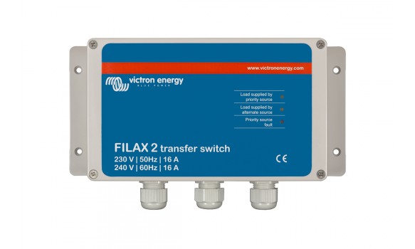 Commutateurs de transfert Filax-2   230V/50Hz-240V/60Hz