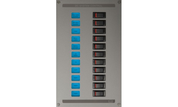 ESP DC Distribution Panel (1x 20A, 2x 16A, 5x 10A, 3x 5A)