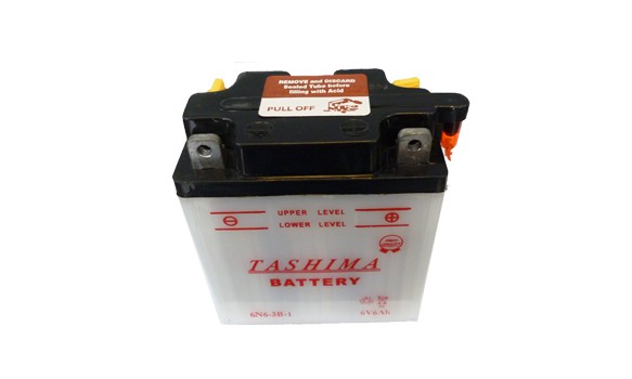 Batterie moto 6N6-3B-1  6V / 6 Ah
