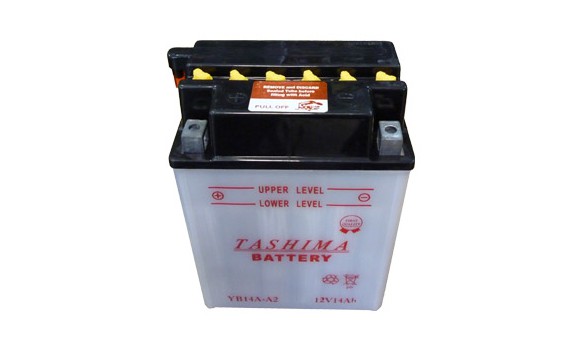 Batterie moto YB14A-A2  12V / 14Ah