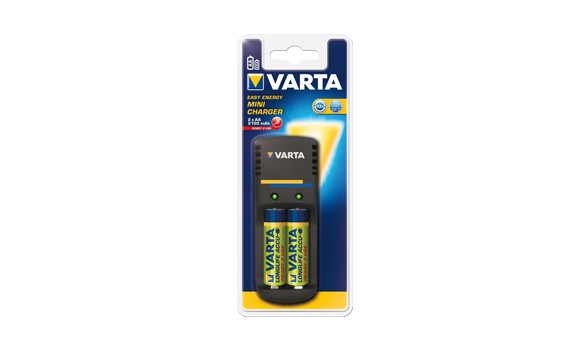 Chargeur économique VARTA Easy Energy Mini + 2 x AA 2100mAh