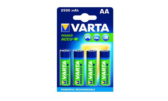 Pile rechargeable Power Accu VARTA LR6 AA 1.2V 2600mAH 