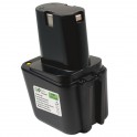 Batterie pour outillage portatif BOSCH / BTI / SPIT  7,2V 1,5Ah  Ni-Cd