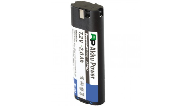 Batterie pour outillage portatif BOSCH / BTI / SPIT  7,2V 2.0Ah  Ni-Mh