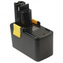 Batterie pour outillage portatif BOSCH / BTI / SPIT / WURTH  9,6V 2,4Ah  Ni-Cd