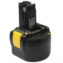 Batterie pour outillage portatif BOSCH / BTI / SPIT  9,6V 1,7Ah  Ni-Cd